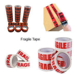 Printing Warning BOPP Fragile Adhesive Tape Used for Warning and Packing