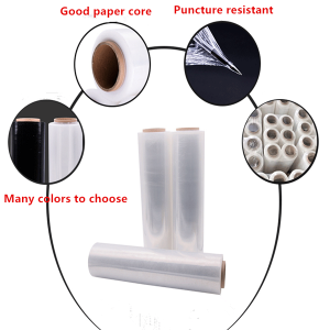 Factory China Supplier PE Pallet Wrapping Plastic Roll Stretch Film Manufacturers