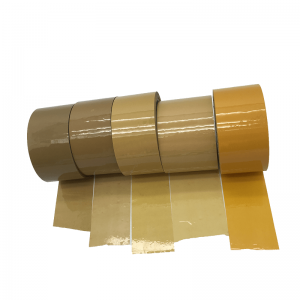 China New Product Adhesive Brown Bopp Parcel Packing Tapes