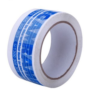 Printed adhesive tape