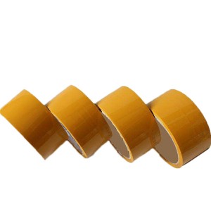 beige yellow color bopp acrylic glue adhesive packing tape