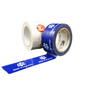 Brand logo printed bopp packing tape for carton sealing
