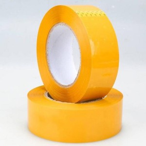 Wholesale Price Adhesive beige yellow Packing Tape OPP