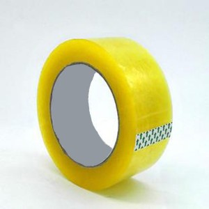BOPP Transparent Yellowish Packaging Tape 48mm*300m for Carton Sealing